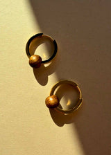 Wooden Hoops A Weathered Penny Jewellery