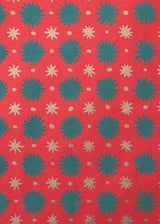 Festive Gift Wrap: Ruby Stars East End Press