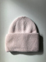 ROYAL ANGORA WOOL BEANIE - snow pastel Billy Bamboo