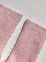 ANGORA WOOL SOCKS - snow pastel Billy Bamboo