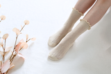 Women's Ruffle Mesh Cotton Socks