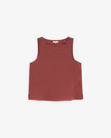 Bateaux Neck Sleeveless Top | 44881 | Yerse