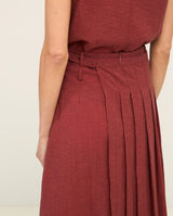Double Layer Midi Skirt | 44889 | Yerse
