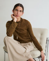 Fine Funnel Neck Knit | 45545 | Yerse