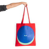 Here and Now Tote Bag - Red Oli Olsen