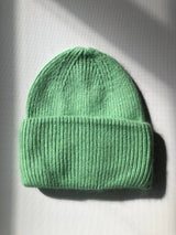 ROYAL ANGORA WOOL BEANIE - snow pastel Billy Bamboo