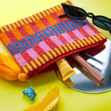 Helio Ferretti Large Pouch Abstract Beaded Pouch Oli Olsen