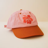 Hibiscus embroidered cap Cap cai & jo