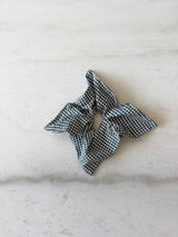 MINI GINGHAM DIAMOND SCRUNCHIES - neutral Billy Bamboo