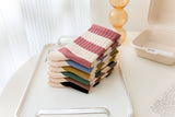 Versatile Stripe Cotton Socks