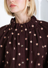 Chocolate Arlo Shirt | Bonte Blouse Bonte