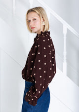 Chocolate Arlo Shirt | Bonte Blouse Bonte