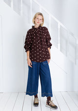 Chocolate Arlo Shirt | Bonte Blouse Bonte