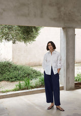 COTTON BALLOON-FIT TROUSERS | 42874 | Yerse Trousers Yerse