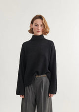 Cady T-Neck Jumper | Basic Apparel Jumper Basic Apparel