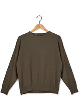 Ben Crew Neck Jumper | Chalk Jumper Chalk