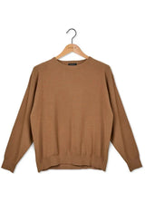 Ben Crew Neck Jumper | Chalk Jumper Chalk