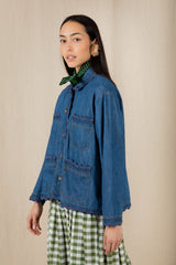 Florence Jacket | Dark Denim Wash | Bonte