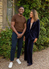 Margot Velvet Blazer | Chalk Jacket Chalk