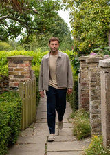 Adam Wool Blend Jacket | Chalk Jacket Chalk