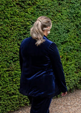 Margot Velvet Blazer | Chalk Jacket Chalk
