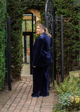 Margot Velvet Blazer | Chalk Jacket Chalk