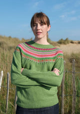 Fairisle Yoke Jumper in Foliage | Quinton Chadwick Jumper Quinton + Chadwick