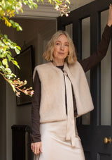 Felicity Gilet | Chalk Jacket Chalk