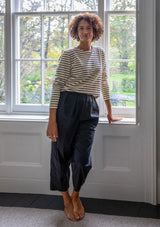 Fleur Stripe Top | Chalk Top Chalk