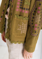 Olive Genevieve Jacket | Bonte Jacket Bonte