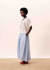 Cobalt Skirt Light Blue | FRNCH