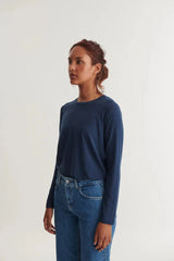 Jolanda LS Tee | Basic Apparel Long Sleeve T-Shirt Basic Apparel