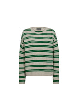 Khai Stripe Two Stripe Knit | Mos Mosh Jumper MOS MOSH
