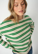 Khai Stripe Two Stripe Knit | Mos Mosh Jumper MOS MOSH