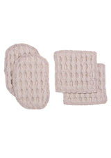 Big Waffle Reusable Makeup Pads | The Organic Company Makeup Bag The Organic Company