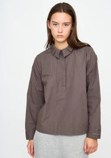 Mira LS Blouse | Dark Gull Grey | Esmé Studios Shirt Esmé Studios