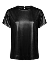 Nivola O-Neck Metallic Tee | Mos Mosh Top MOS MOSH