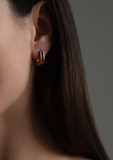 Nova Hoops | A Weathered Penny Earrings A Weathered Penny