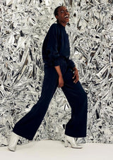 Dark Navy Feather Trim Blouse | Shays | CKS Blouse CKS