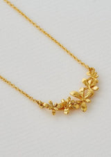 Sprouting Rosette In-Line Necklace | Alex Monroe Necklace Alex Monroe