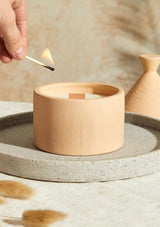 MARRAKESH: SANDSTONE CANDLE - MYRRH & TONKA Candle Zesty Lemons