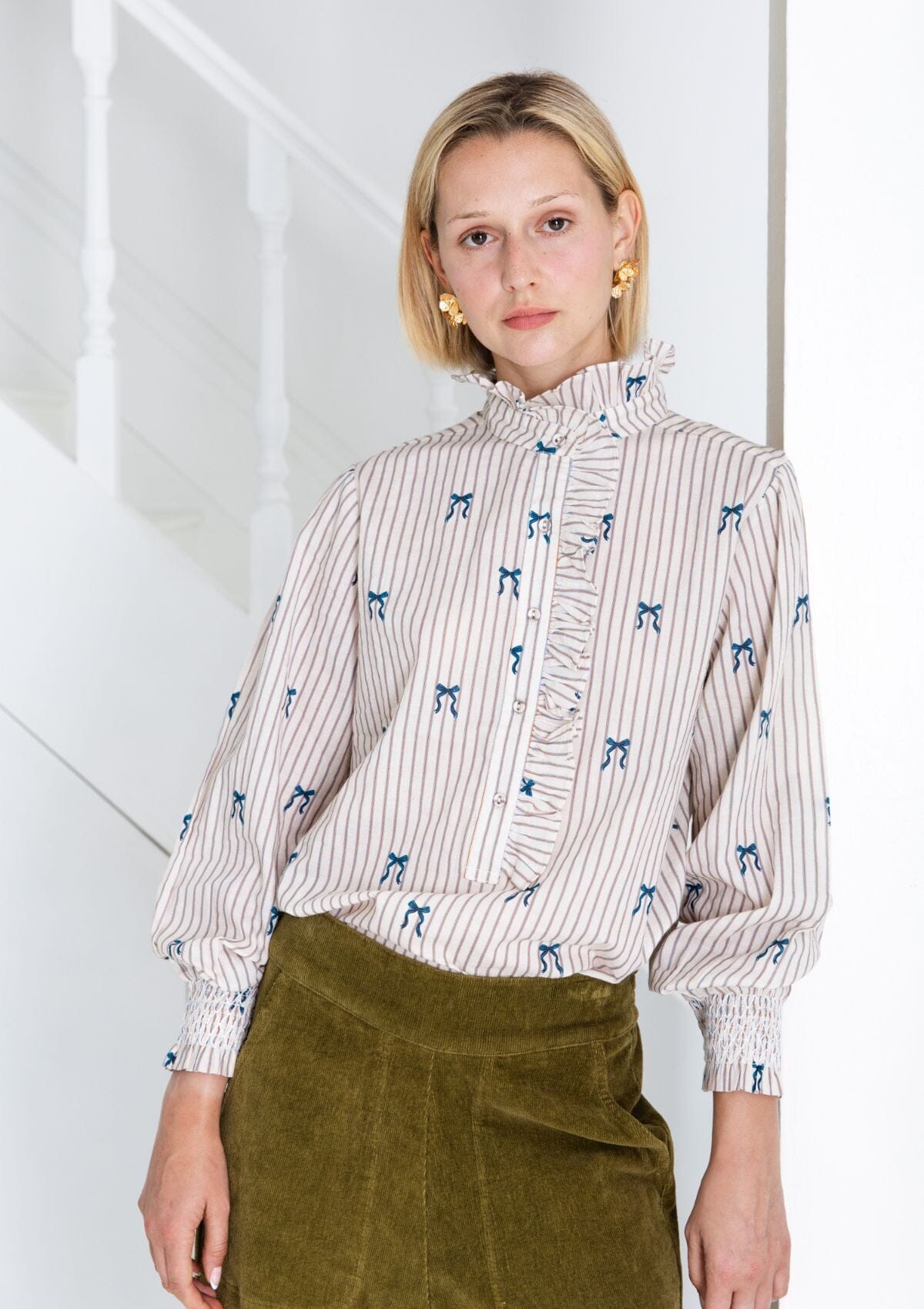 Aida Shirt | Seamist| Bonte Blouse Bonte