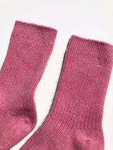 ANGORA WOOL SOCKS - snow pastel Billy Bamboo