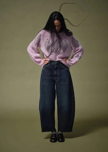 Bass Sheer Knit | Fair Orchid | Heyanno Jumper Heyanno