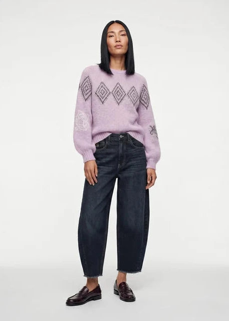 Bass Sheer Knit | Fair Orchid | Heyanno Jumper Heyanno