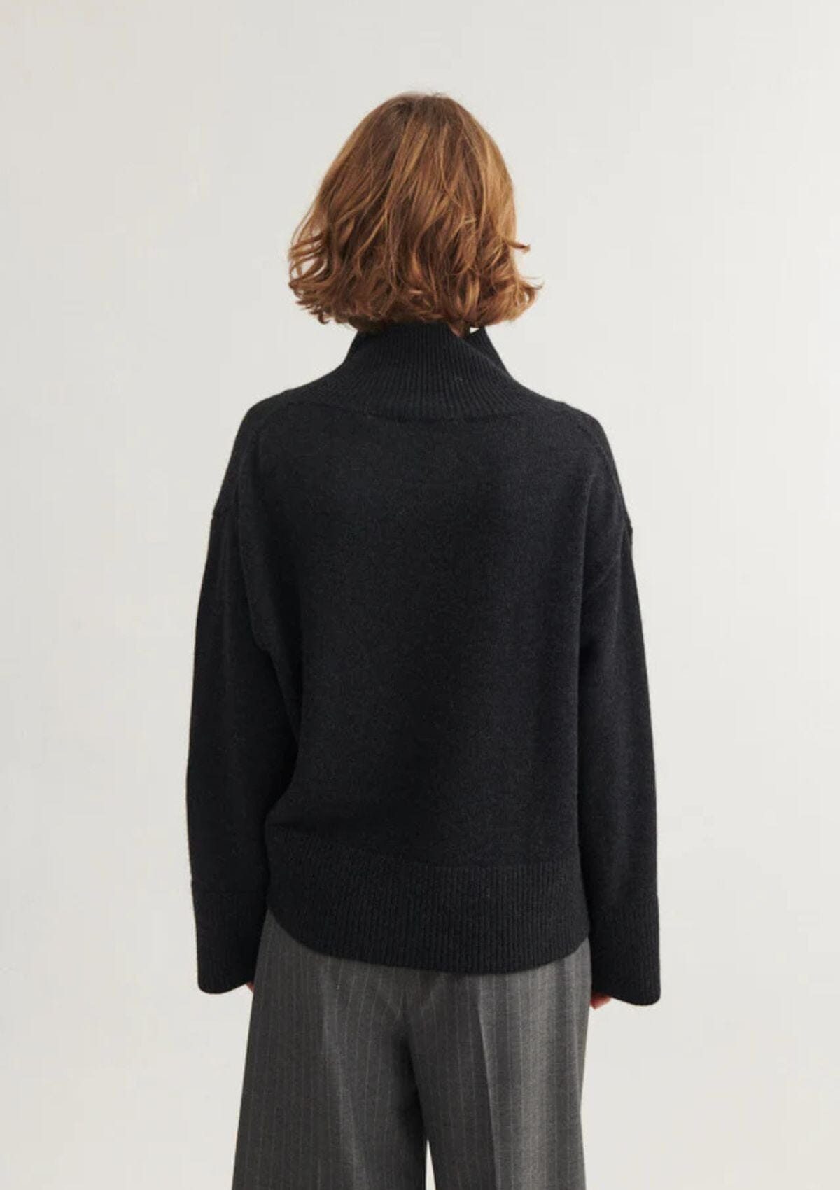 Cady T-Neck Jumper | Basic Apparel Jumper Basic Apparel