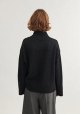 Cady T-Neck Jumper | Basic Apparel Jumper Basic Apparel