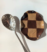 Checked Wavy Spoon Rest Rosie Gore
