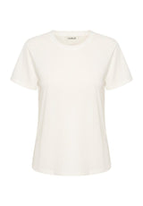 Columbine Crew-Neck T-Shirt | Broken White | Soaked T-Shirt Soaked in Luxury