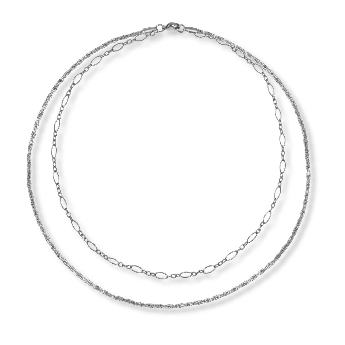 Delicate Layered Chain | A Weathered Penny Necklace A Weathered Penny Jewellery
